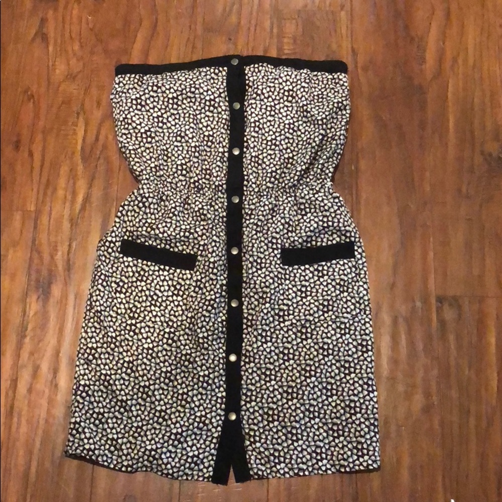 Strapless dress